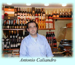 Antonio Caliandro nel suo bar di Milano