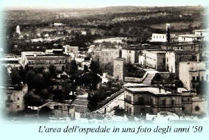 Il convento dei Cappuccini sull'area dell'ospedale