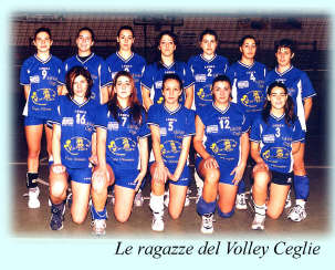 Le atlete del Volley Ceglie