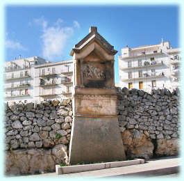 Una "stazione" della Via Crucis di Ceglie